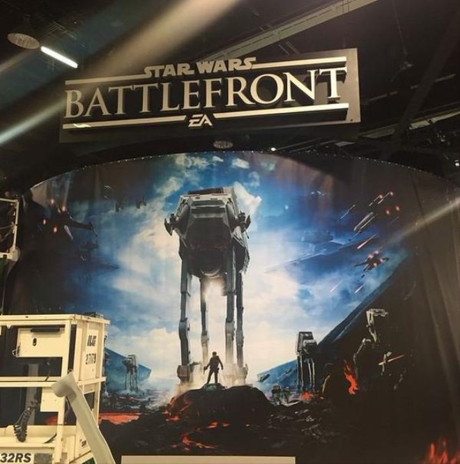 Battlefront banner zo Star Wars Convention