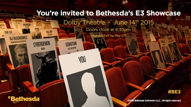 Boli ste pozvan na press konferenciu Bethesdy na E3