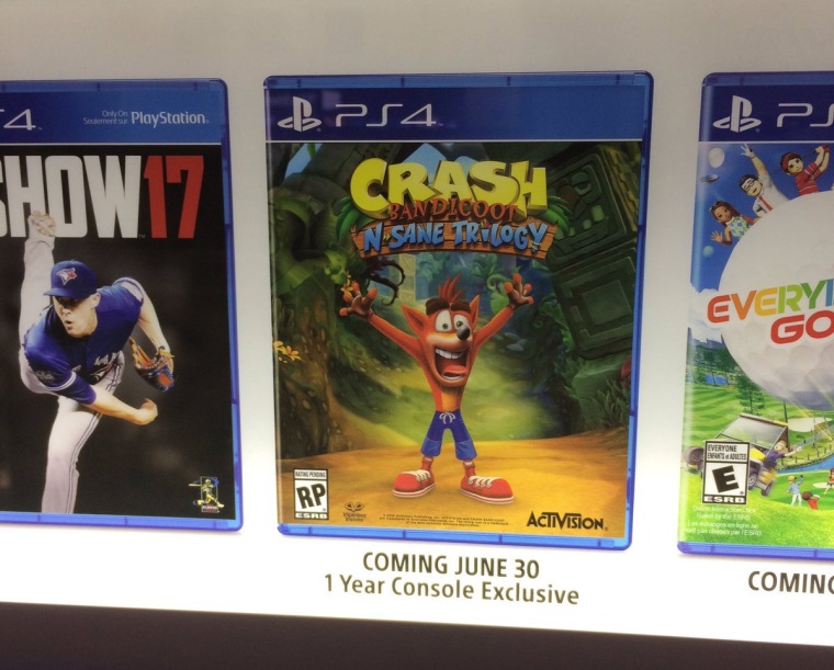 Bude ma Crash Bandicoot konzolov exkluzvitu pre PS4 na jeden rok?