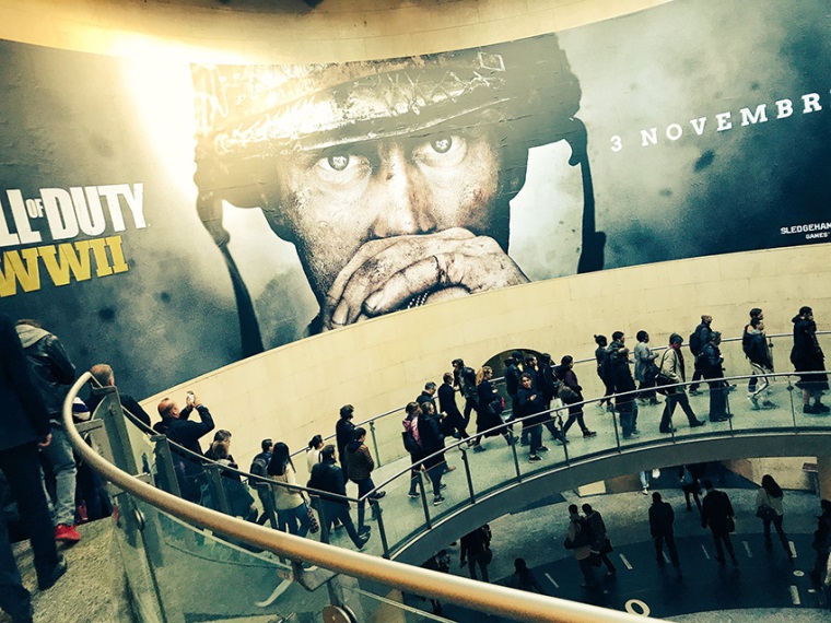 Call of Duty WWII u zaalo s reklamnou kampaou