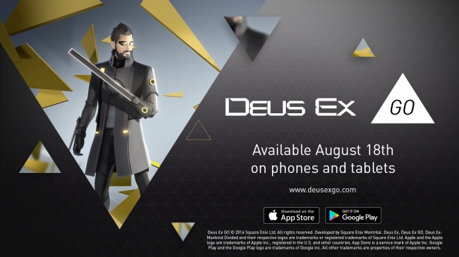 Deus Ex GO vyjde 18. augusta