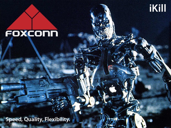 Foxconn u vymenil polovicu zamestnancov za robotov