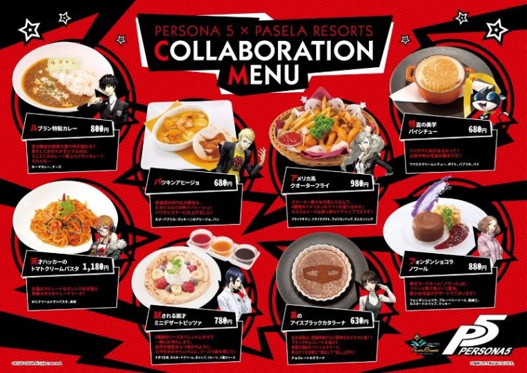 Jedlo a pitie v tle hry Persona 5 prde do Tokijskch fastfoodov u o 3 dni