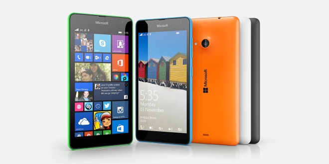 Microsoft oficilne ohlsil Lumia 535, lacn mobil s decentnmi parametrami