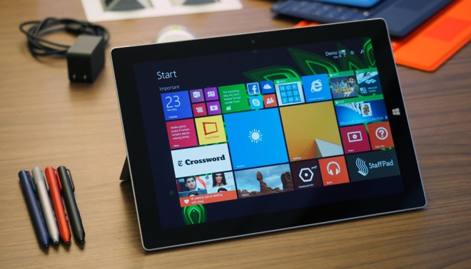 Microsoft ohlsil Surface 3, niiu verziu Surface 3 Pro tabletu
