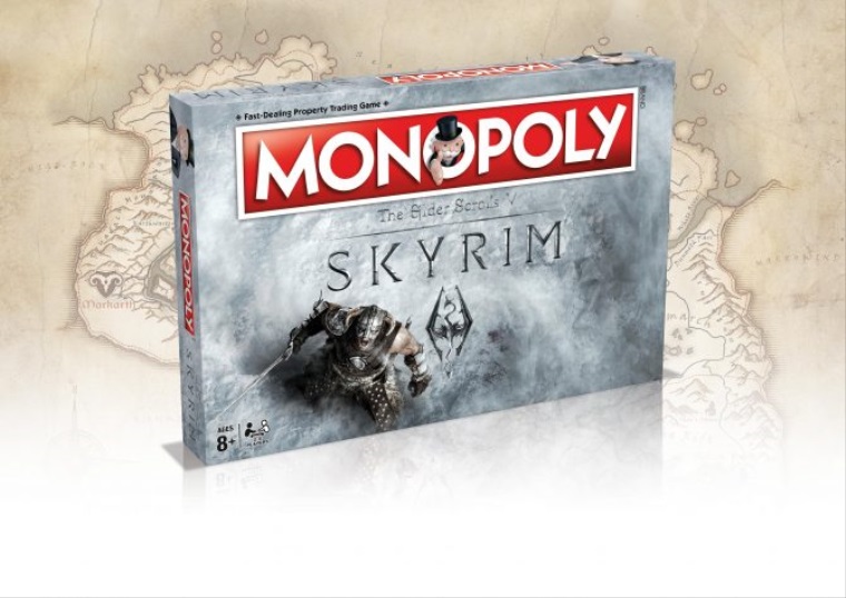 Oficilne Skyrim Monopoly vyjdu v marci 2017