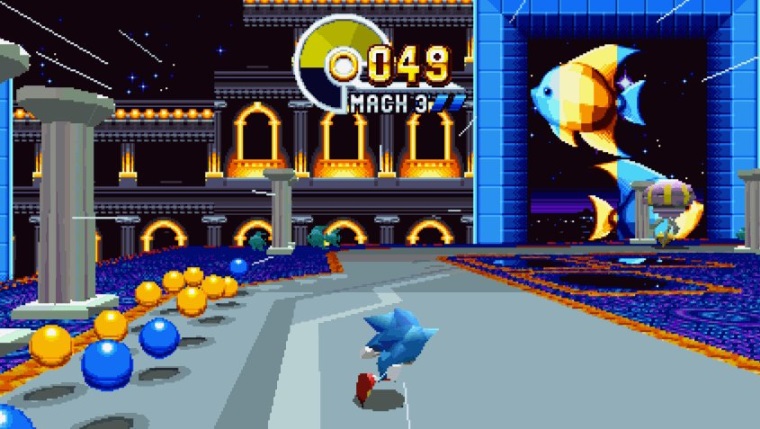 Pohad na pecilny level v Sonic Mania