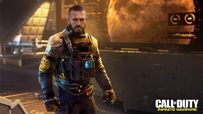 Pozrite si prv fotku Conora McGregora v Call of Duty: Infinite Warfare