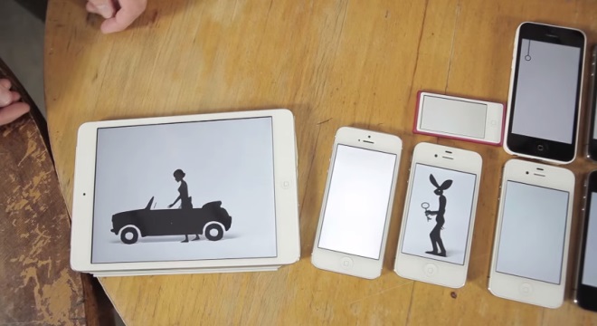 Hudobn videoklip vytvoren s pomocou 15 apple zariaden