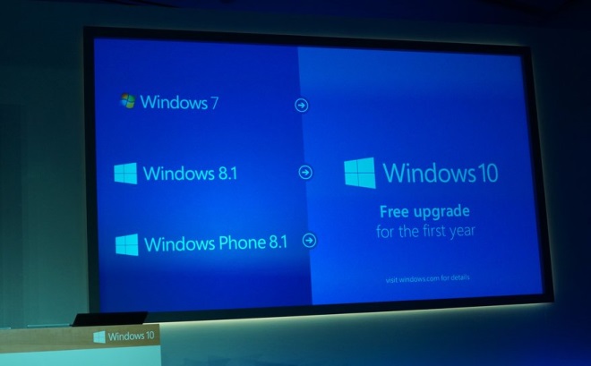 Windows 10 bude zadarmo pre Windows 7 a Windows 8 uvateov