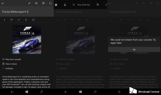 Xbox aplikcia na Windows 10 mobiloch u m zabudovan streamovanie z konzoly
