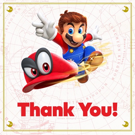 Super Mario Odyssey je nejrychleji prodávaná Mario hra v historii  