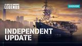 World of Warships: Legends oslavuje De nezvislosti