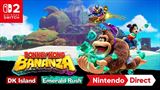 Donkey Kong Bananza: DK Island & Emerald Rush DLC trailer