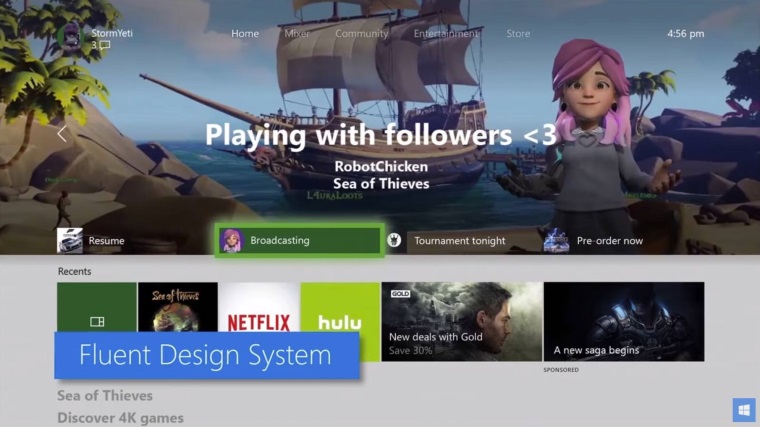 Avatars 2.0 prdu na Xbox One v Aprli