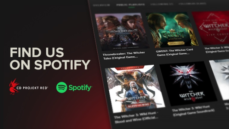 CD Projekt na Spotify vydal soundtracky zo Zaklnaa a Gwentu