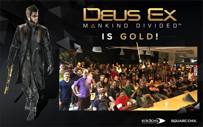 Deus Ex Mankind Divided je gold