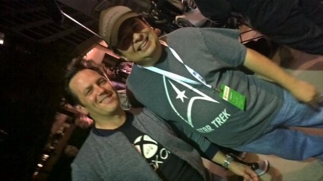 Fanikovia u v LA akaj v radch na E3 Xbox One Fanfest lsky