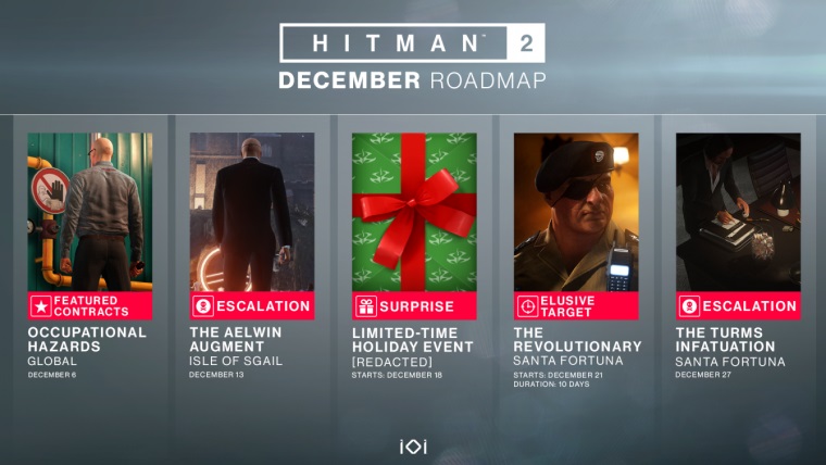Hitman 2 priblil obsah na december