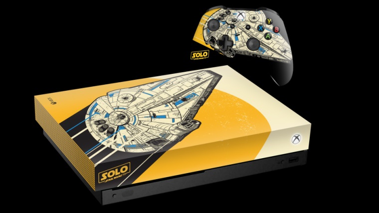 Microsoft pripravil pecilny Solo: Star Wars Xbox One X