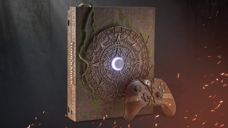 Pardnu custom Tomb Raider Xbox One X edciu si mete vydrai