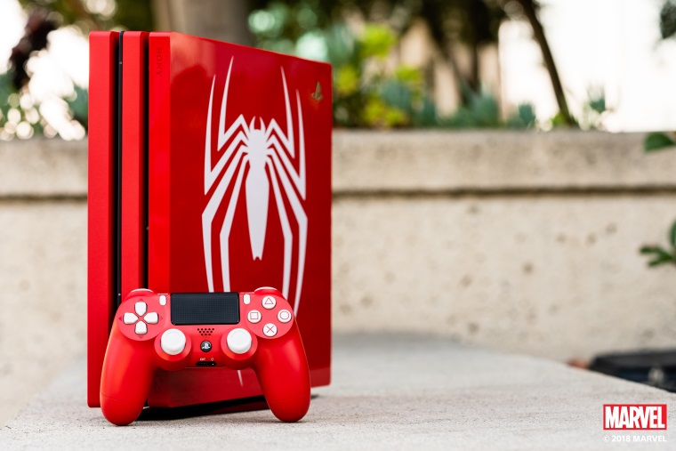 Spider-man verzia PS4 konzoly bliie predveden