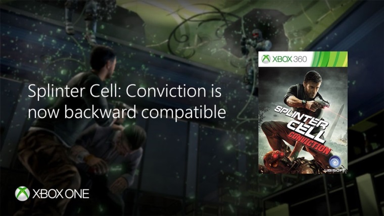 Splinter Cell Conviction je u v sptnej kompatibilite na Xbox One