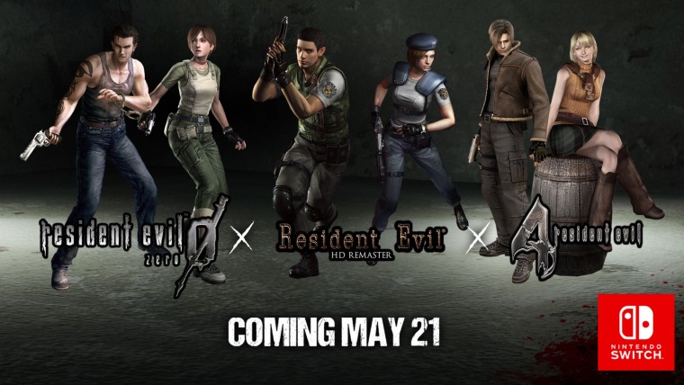 Trojica klasickch Resident Evil hier m namieren na Switch
