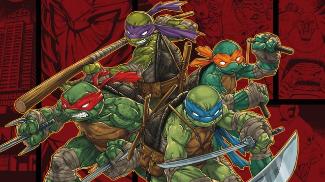Unikol artwork z Teenage Mutant Ninja Turtles: Mutants in Manhattan