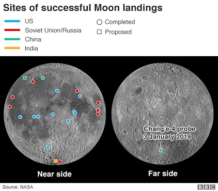 Vesmr: nska sonda pristla na Mesiaci  