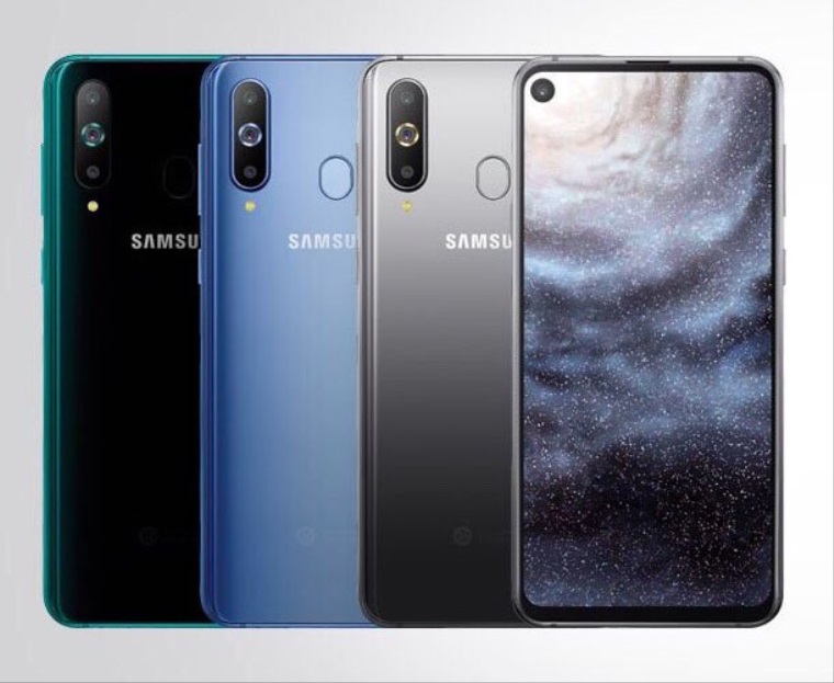Samsung Galaxy A8s bude ma dieru vavo hore v displeji