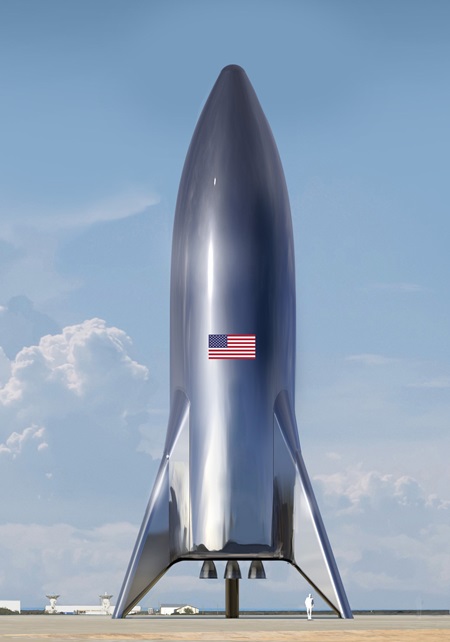 Vesmr: Musk ukzal dizajn testovacej rakety  