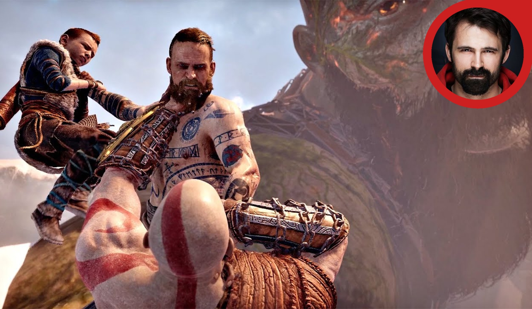 GOD OF WAR RAGNAROK - Kratos Motion Capture Behind the Scenes & Christopher  Judge Interview 