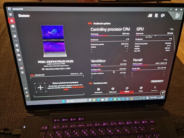 ROG Zephyrus Duo (GX651) 