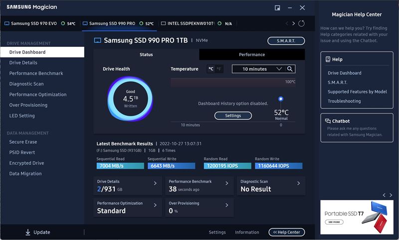 Ak rchly je Samsung 990 Pro SSD? 