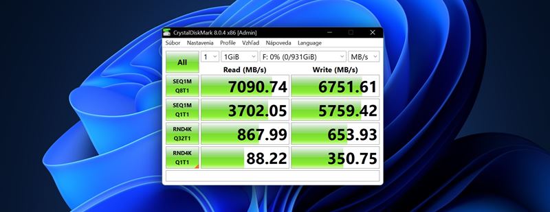 Ak rchly je Samsung 990 Pro SSD? 