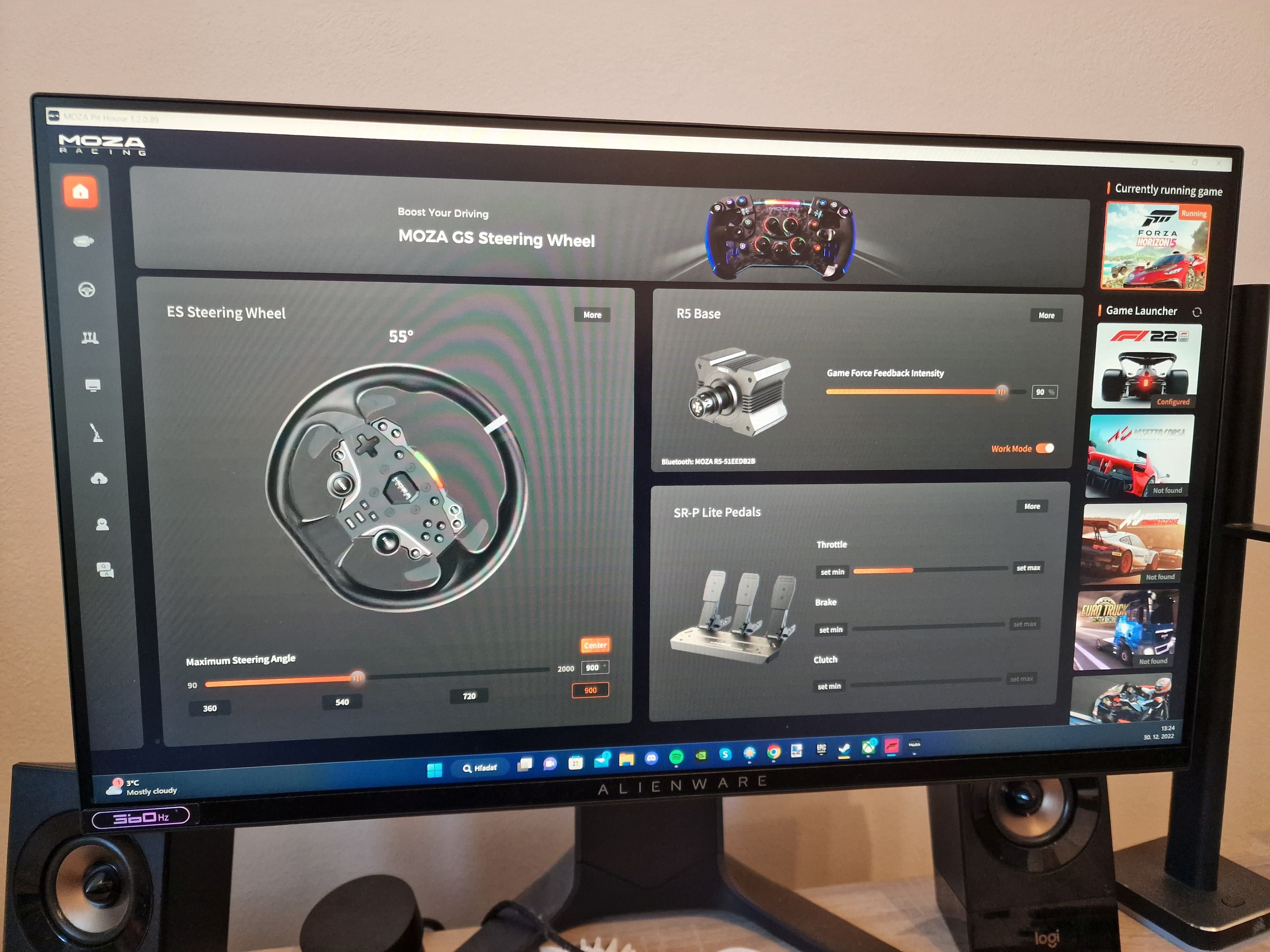 Moza R5 bundle - direct drive volant za dobrú cenu - hardvérový test ...