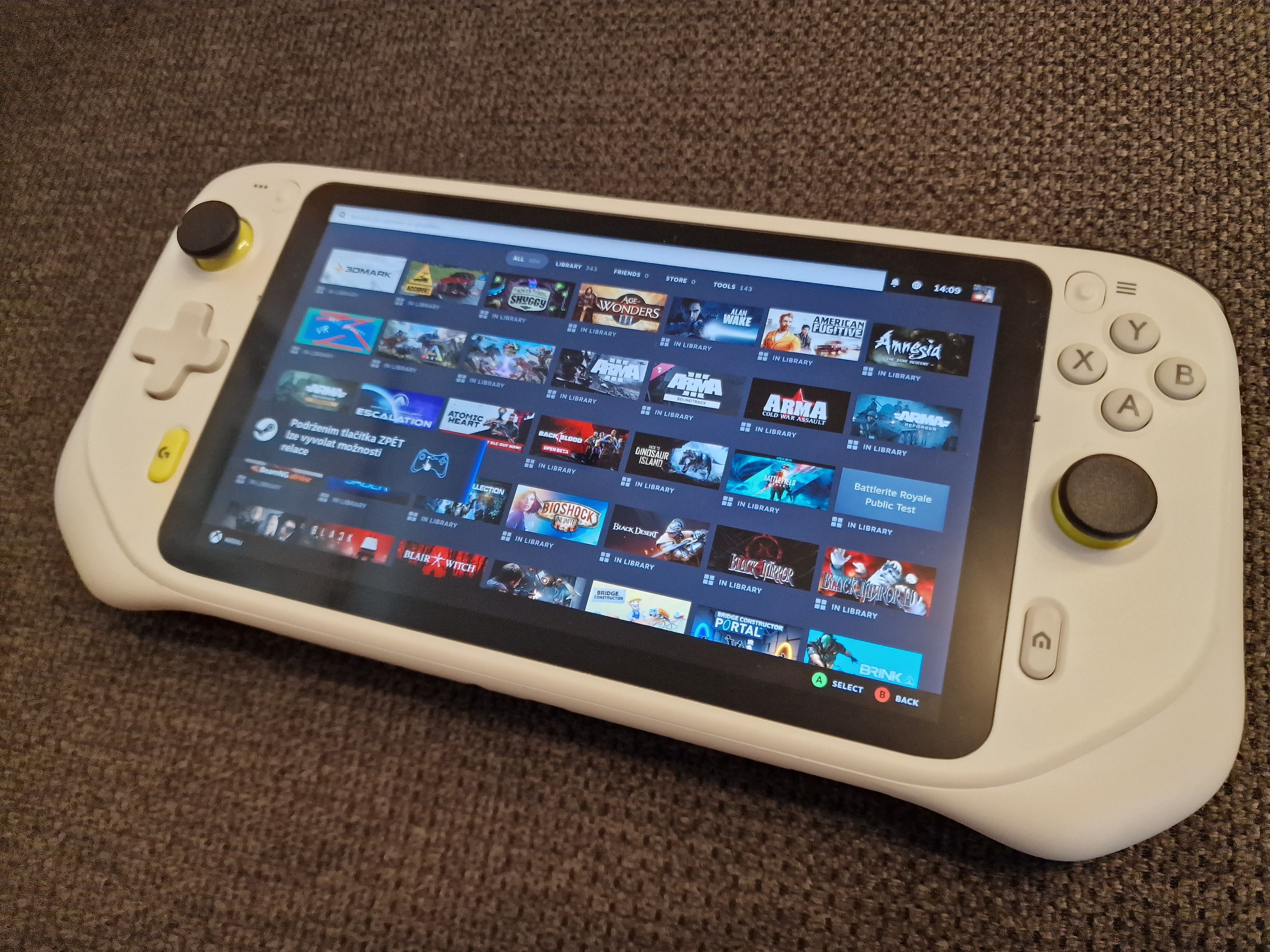 Logitech G Cloud - streamovací handheld - hardvérový test / recenzia ...